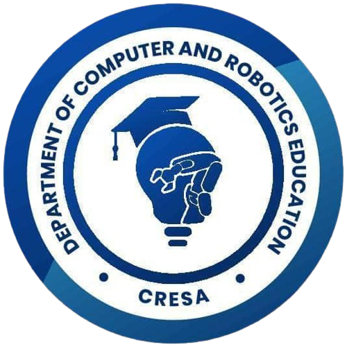 Department of Computer and Robotics Education logo